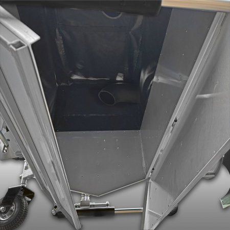 Aspirator frunze Jansen LS-8500H, 150 cm, acționare hidraulică, pentru încărcător frontal [1]