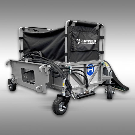 Aspirator frunze Jansen LS-8500H, 150 cm, acționare hidraulică, pentru încărcător frontal [5]