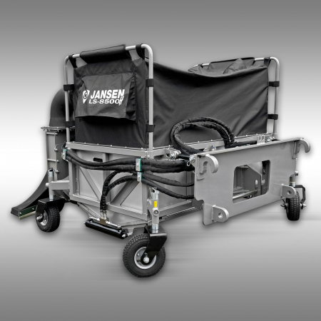 Aspirator frunze Jansen LS-8500H, 150 cm, acționare hidraulică, pentru încărcător frontal [4]