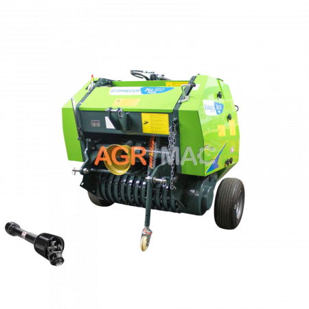 Prelucrare biomasa - Presă de balotat ZEA PRESA 850 – 24-40 CP, baloți rotunzi, sistem hidraulic independent