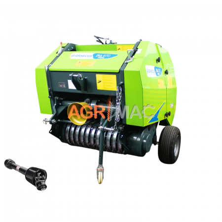 Prelucrare biomasa - Presă de balotat ZEA PRESA 870 – 24-55 CP, baloți rotunzi, sistem hidraulic independent