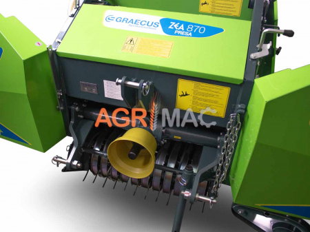 Presă de balotat ZEA PRESA 870 – 24-55 CP, baloți rotunzi, sistem hidraulic independent [6]