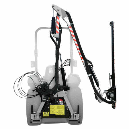 Cosire si tocare vegetatie - Bară de Cosire Tip Trimmer cu Braț Jansen HMB-180 - 180 cm