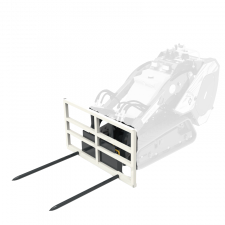 Transport si manipulare - Furci pentru baloți de fân – Accesorii Minidumper Condor 1000