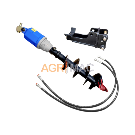 Burghiu hidraulic GRAECUS EB40 pentru excavator 3,0–4,5 tone