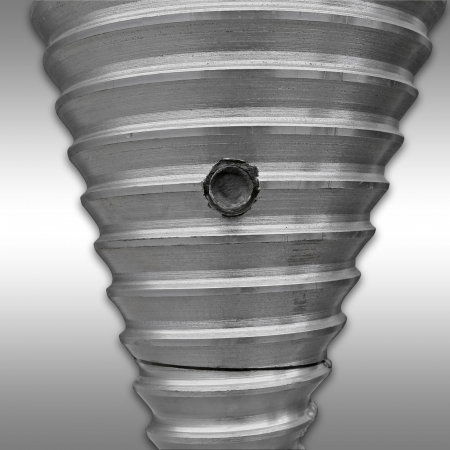 Burghiu tip con de despicare lemn Jansen JSK-500-MS01 – Cuplu 2880 Nm, 130 kg [4]