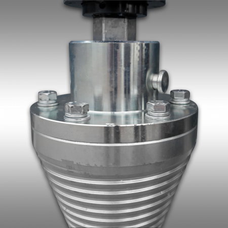 Burghiu tip con de despicare Jansen JSK-500-MS03 – Cuplu 2880 Nm, 130 kg [3]