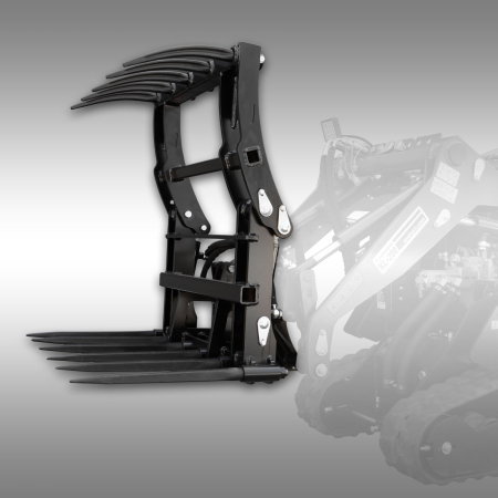 Gură de crocodil – atașament Jansen® KL-200 pentru gunoi, fân, siloz – deschidere 78 cm, dinți înlocuibili [1]