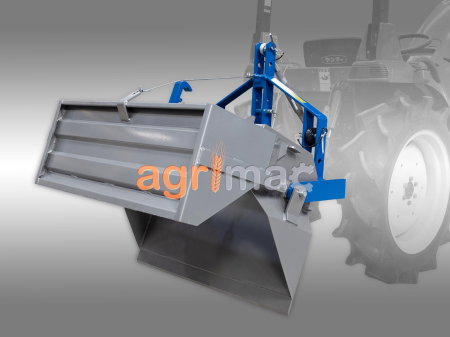 Cupă spate tractor BM100, 0.20 m³, basculare mecanică [4]