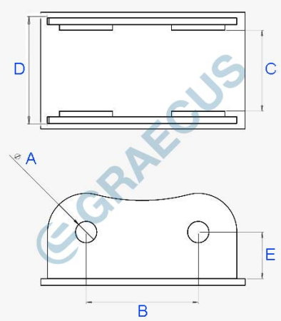 Cupa colectoare de pietre 1000 mm pentru miniexcavator GRAECUS EB24 EB27 [1]