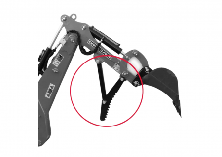 Prelucrarea solului - Deget excavator manual Jansen BHM / BHSM