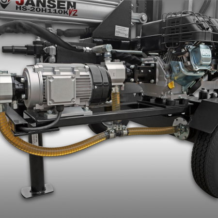 Despicator de busteni 20 tone, 110cm, motor electric si benzina Jansen HS-20H110K [5]