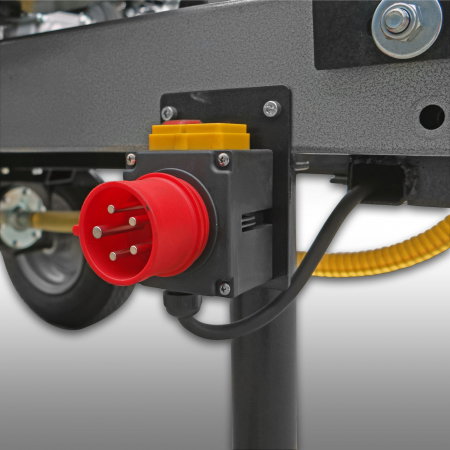 Despicator de busteni 20 tone, 110cm, motor electric si benzina Jansen HS-20H110K [6]