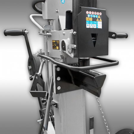 Despicator de busteni, actionat prin priza de putere, 30 tone, vertical Jansen TS-30 [5]