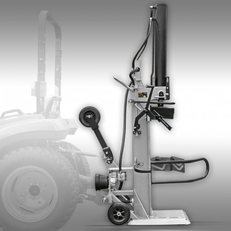 Despicator de busteni, actionat prin priza de putere, 30 tone, vertical Jansen TS-30 [3]