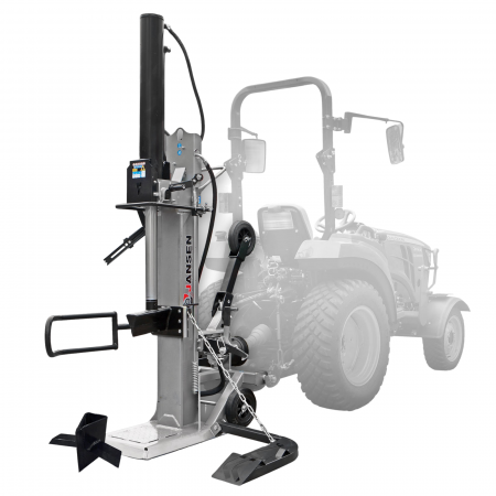 Prelucrare biomasa - Despicator de busteni, actionat prin priza de putere, 30 tone, vertical Jansen TS-30