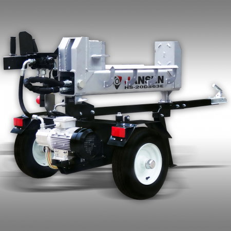 Despicator de busteni cu motor electric, dubla actiune, 20 tone Jansen HS-20DS63E [3]