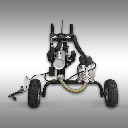 Despicator de busteni orizontal, 12 tone, motor electric monofazat de 2,2 kW, Jansen HS-12L53E [4]