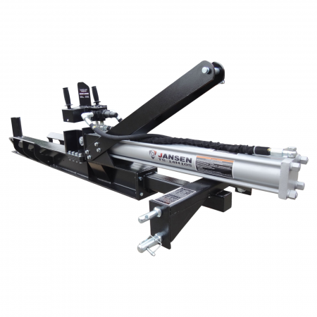 Prelucrare biomasa - Despicator de busteni, tractor hidraulic, 14 tone, orizontal Jansen TS-14L105