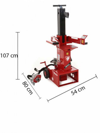 Despicator de lemne, electric, monofazat/ tractor, 54 cm, Ceccato Olindo, SPLET12 [1]