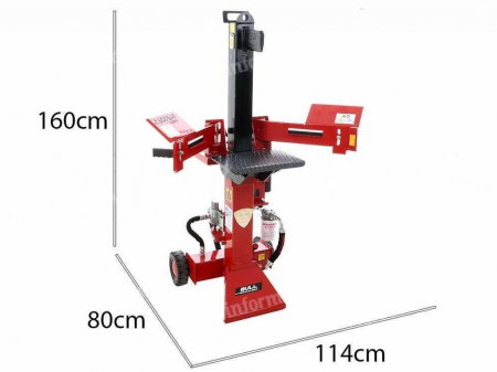 Despicator de lemne, electric, monofazat, 54 cm, Ceccato Olindo, SPLE12FDP [1]