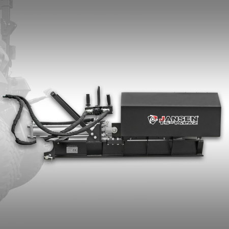 Despicator de busteni, tractor hidraulic, orizontal, 14 tone, Jansen TS-14L62 [3]