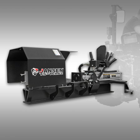 Despicator de busteni, tractor hidraulic, orizontal, 14 tone, Jansen TS-14L62 [1]