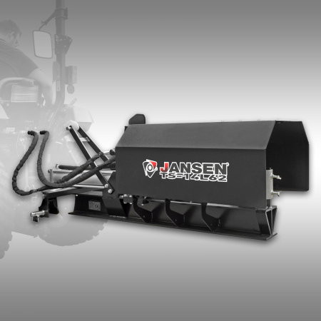 Despicator de busteni, tractor hidraulic, orizontal, 14 tone, Jansen TS-14L62 [2]
