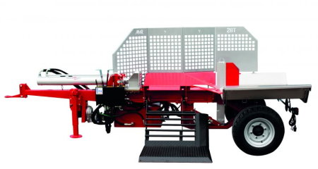 Prelucrare biomasa - Despicator de lemne orizontal profesional cu lift, 28 de tone, 120 cm, tractabil H28 ESS