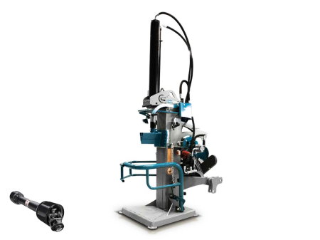 Prelucrare biomasa - Despicator de lemne GRAECUS DRYAD ASX30 HYBRID, 30 tone, acționare cardan tractor + motor electric 7.5 kW