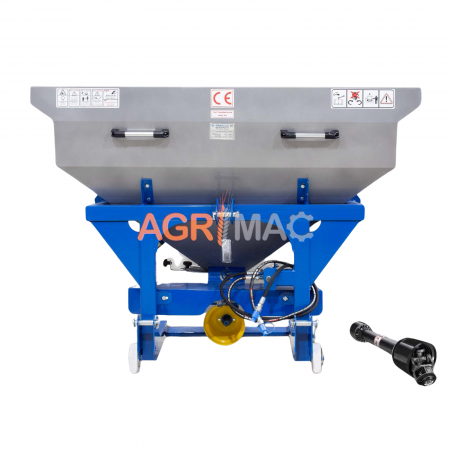 Distribuitoare de ingrasaminte - Distribuitor de îngrășăminte hidraulic și sărăriță L1000H – 1000L, 18-20m