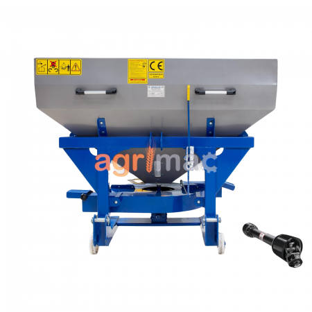 Distribuitor de îngrășăminte cu dublă linie și sărăriță L800GM – 800L, 18-20m [0]