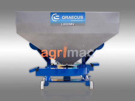 Distribuitor de îngrășăminte cu dublă linie și sărăriță L800GM – 800L, 18-20m [1]