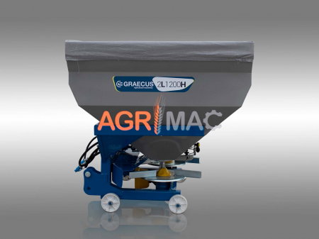 Distribuitor îngrășăminte cu 2 discuri și sărăriță hidraulică 2L1200H – 1200L, 18-20m [2]