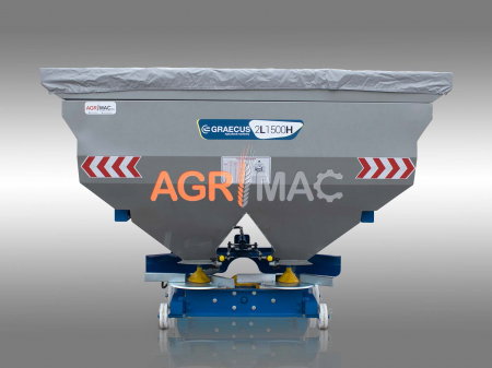 Distribuitor îngrășăminte cu 2 discuri și sărăriță hidraulică 2L1500H – 1500L, 18-20m [4]