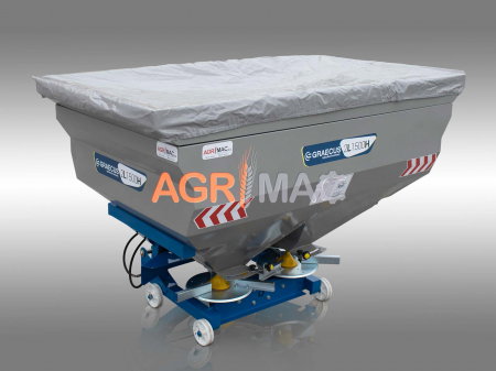 Distribuitor îngrășăminte cu 2 discuri și sărăriță hidraulică 2L1500H – 1500L, 18-20m [9]