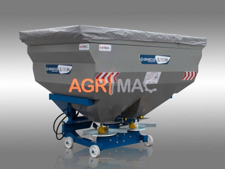 Distribuitor îngrășăminte cu 2 discuri și sărăriță hidraulică 2L1500H – 1500L, 18-20m [8]