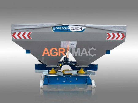 Distribuitor de îngrășăminte cu 2 discuri și sărăriță hidraulică 2L800H – 800L, 18-20m [7]