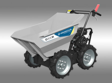 Dumper roaba, motor pe benzina de 6.5 CP , D300R Graecus [1]