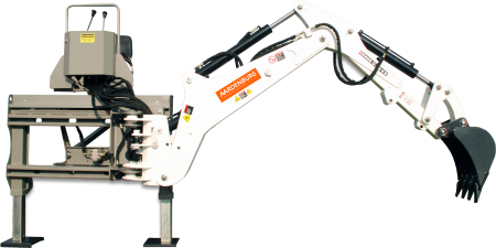 Miniexcavator hidraulic Epsilon pentru tractor priza de putere 540 rpm, adâncime 1750 mm [1]