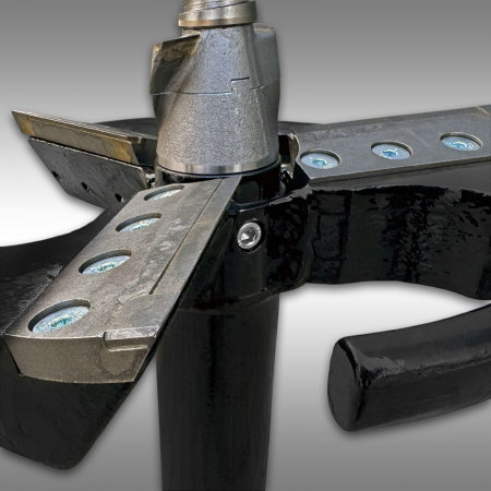 Foreză pentru bușteni Jansen JSK-500 - Freză de cioturi și rădăcini [3]