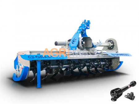 Freze de pamant - Freza de pământ MR155 – 155 cm, 24-45 CP, transmisie pe lanț