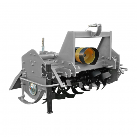 Utilaje sapat si prasit - Freza de pamant pentru tractor, 125 cm rotativa, conectare cardan PTO, Jansen TBF-125