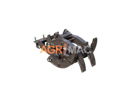 Grafier GRAECUS EB40 pentru excavator 3,0–4,5 tone – prindere bușteni și crengi