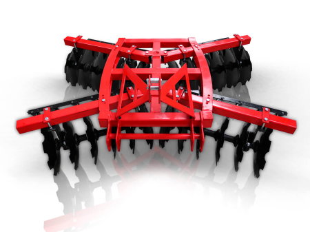 Grapă cu discuri în X, 16 discuri, 1600 mm [3]