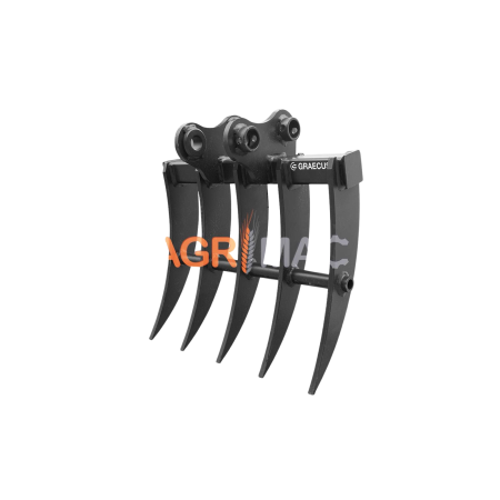 Greblă pentru mini-excavator GRAECUS EB24 / EB27