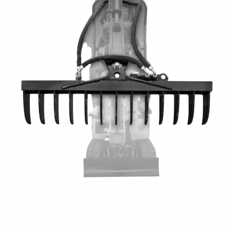 Prelucrarea solului - Greblă hidraulică pentru Jansen MB-800 – Control precis