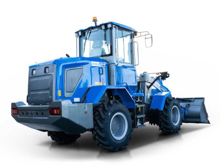 LD23 Cab – Încărcător frontal articulat 4×4, motor 75 CP, cabină climatizată, 2300 kg sarcină, cupă 2050 mm [15]