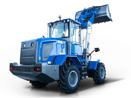 LD23 Cab – Încărcător frontal articulat 4×4, motor 75 CP, cabină climatizată, 2300 kg sarcină, cupă 2050 mm [14]
