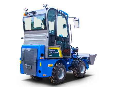 Mini încărcător frontal articulat 4x4, Perkins 25 CP [1]